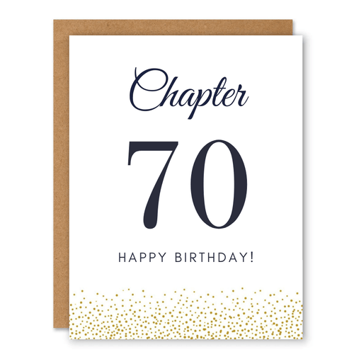 Chapter 70 Birthday Card - Ink and Paper by Aaron