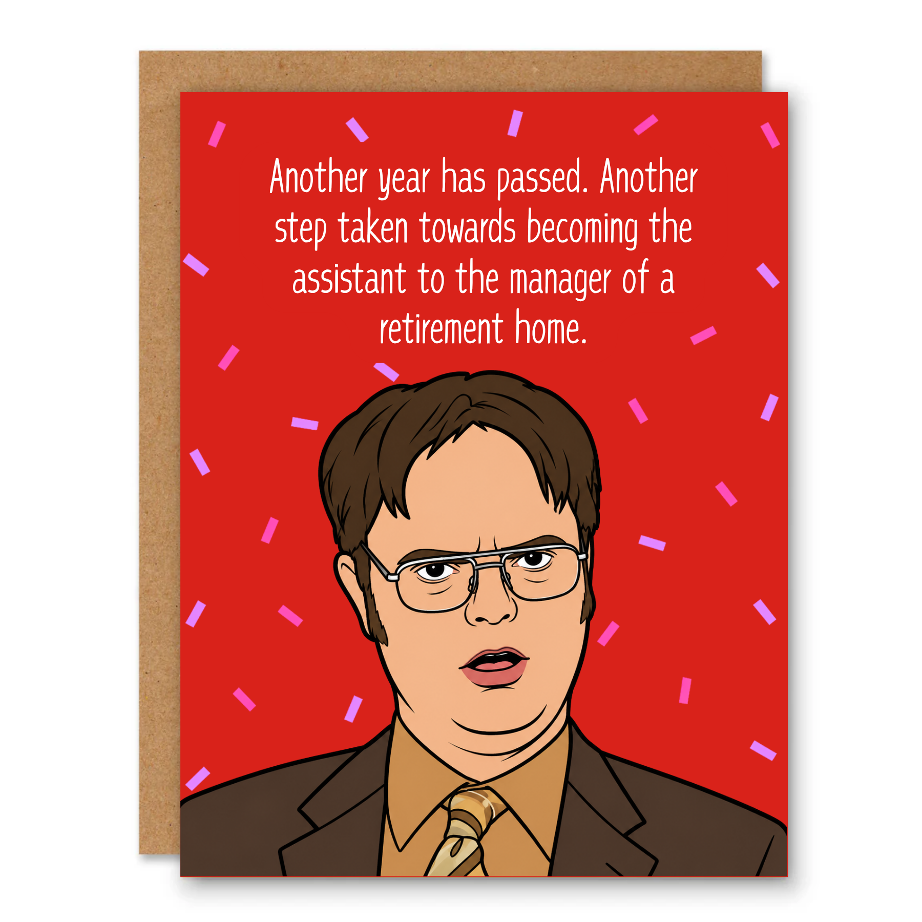 Funny Office Birthday Card